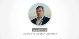Christian Cerny bei den Praxistagen 2020 Ankündigung