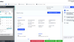 Automatisiertes Auslesen der Rechnungsdaten, Vorschau der smart INVOICE Ansicht