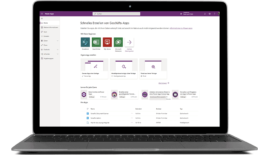 Vorschau Power Apps am Laptop